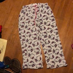 Hello Kitty pajama bottoms